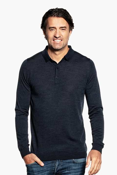 Riva Buttons Long Sleeve Blue Whale - Base Image