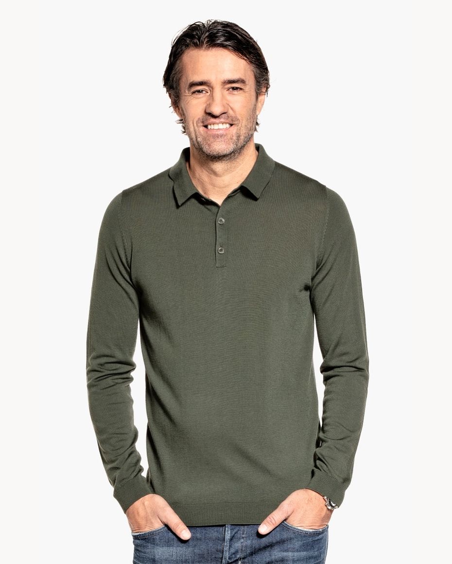 Riva Buttons Long Sleeve Classy Moss