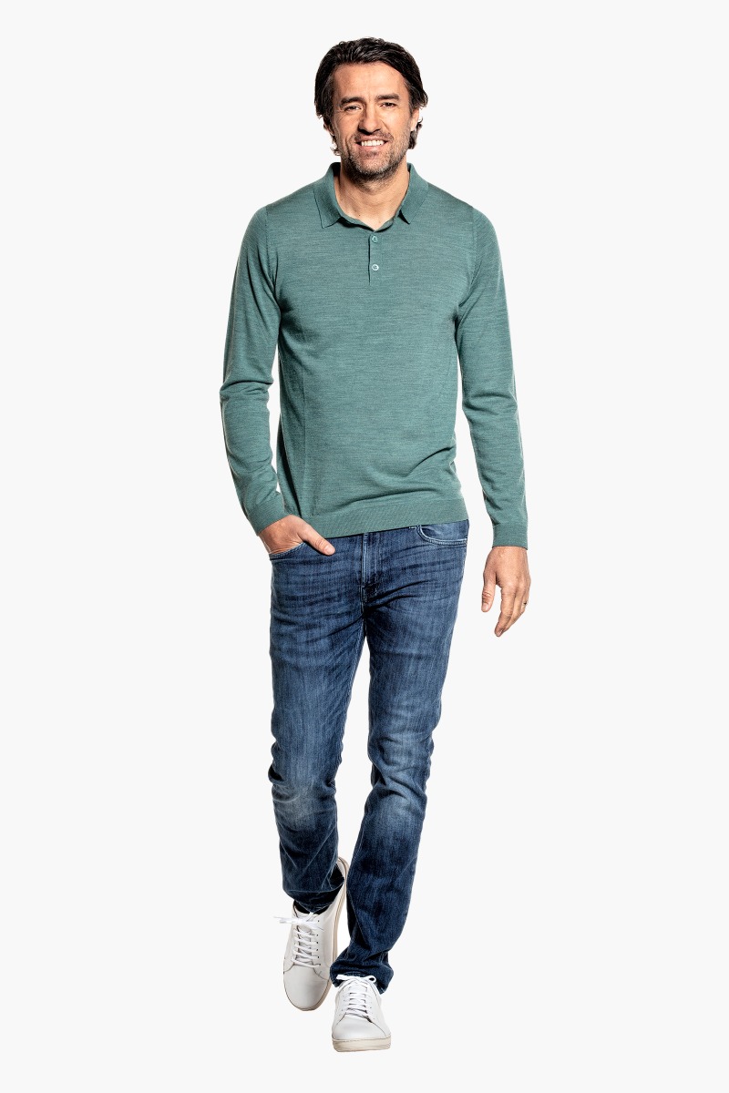 Riva Buttons Long Sleeve Cloud Forest