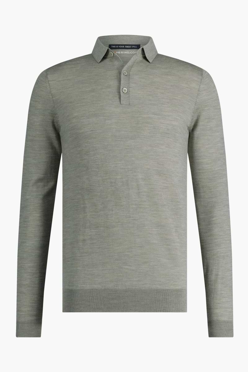 Riva Buttons Long Sleeve Hazy Green