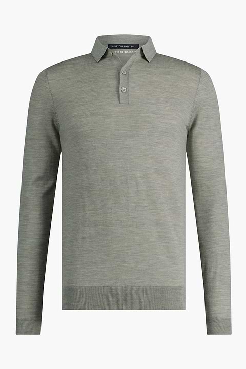 Riva Buttons Long Sleeve Hazy Green - Base Image