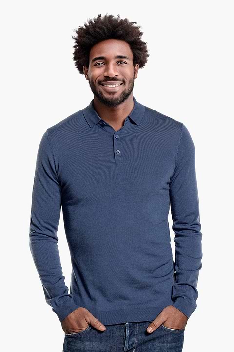 Riva Buttons Long Sleeve Noordzee - Base Image