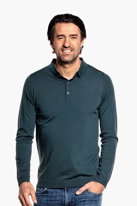 Riva Buttons Long Sleeve Proud Peacock - Base Image