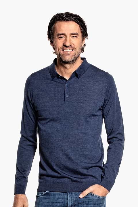 Riva Buttons Long Sleeve Summernight Navy - Base Image