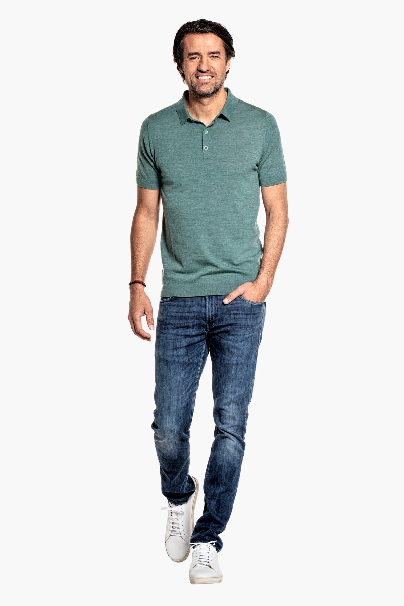 Riva Buttons Short Sleeve Cloud Forest