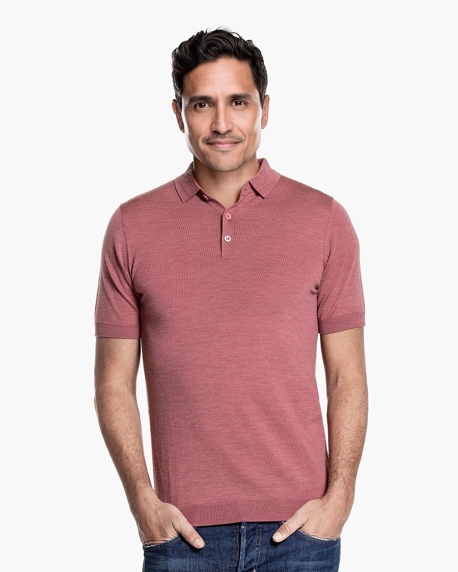 Riva Buttons Short Sleeve Peruvian Pink