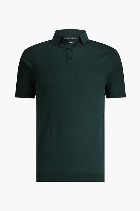 Riva Buttons Short Sleeve Very Dark Green - Base Image