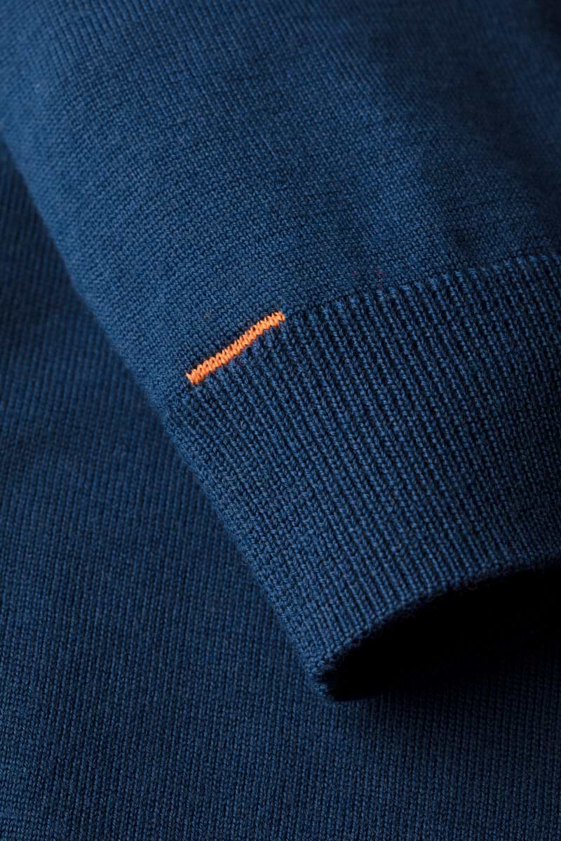 Joe Riva Buttons Long Sleeve Bright Navy - Hover