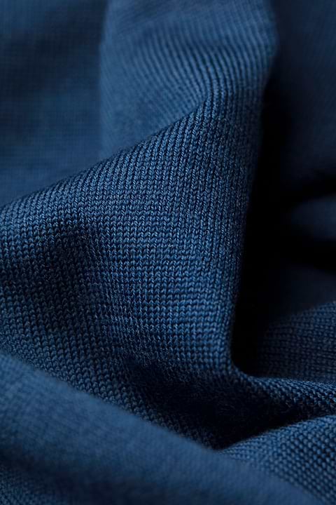 Joe Riva Long Sleeve Bright Navy - Base Image