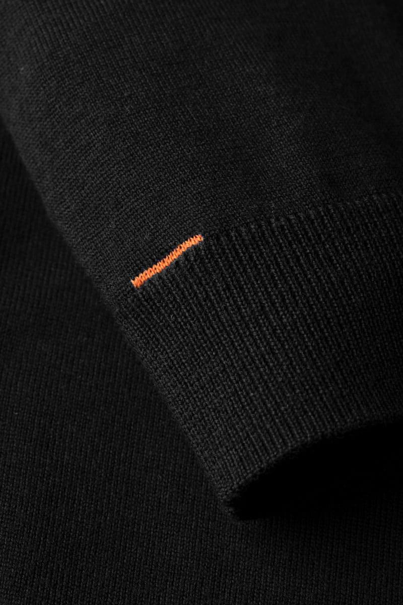 Riva Buttons Short Sleeve Deep Black
