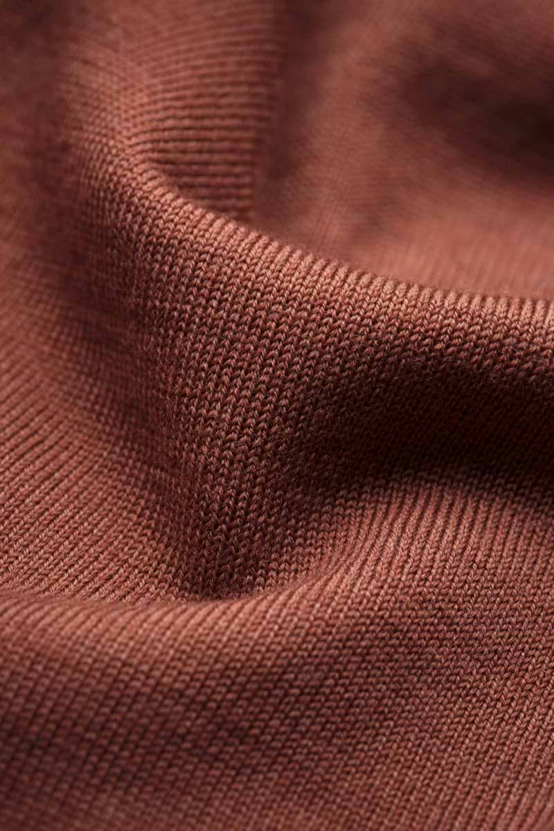 Riva Buttons Long Sleeve Terracotta