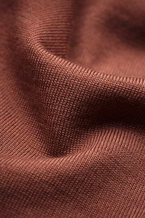 Riva Buttons Long Sleeve Terracotta - Base Image