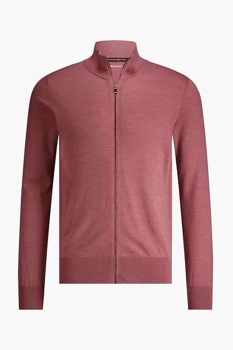 Riva Cardigan Zip Peruvian Pink - Base Image
