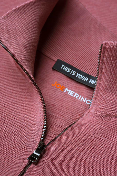 Riva Cardigan Zip Peruvian Pink - Base Image