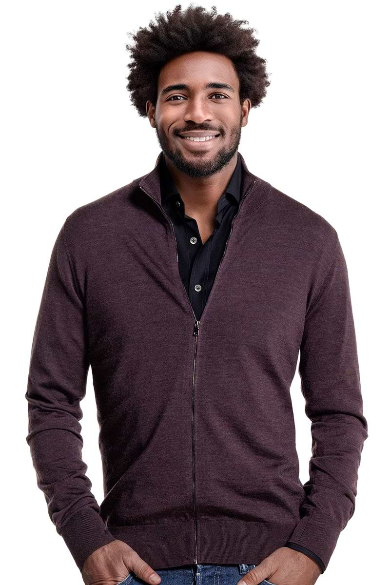 Joe Riva Cardigan Zip Queen Of The Night