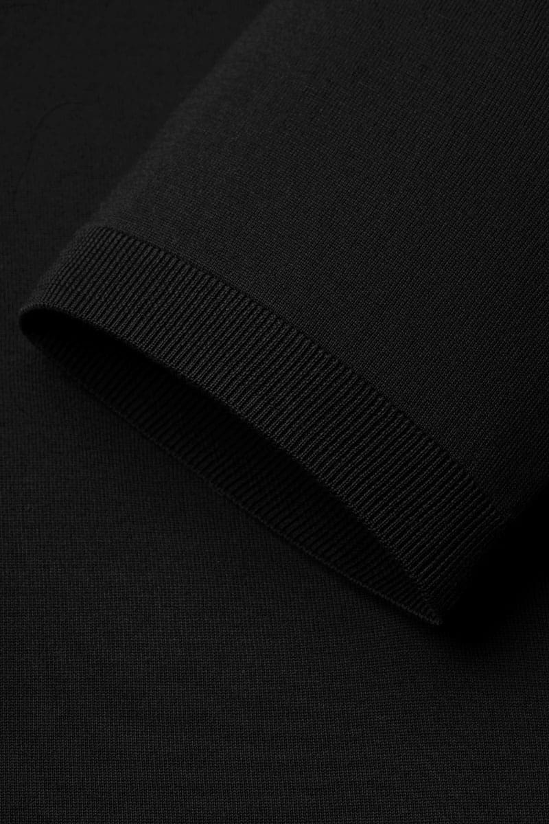 Joe Riva Crew Short Sleeve Deep Black