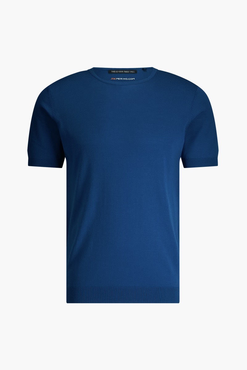 Joe Riva Crew Short Sleeve Bright Navy