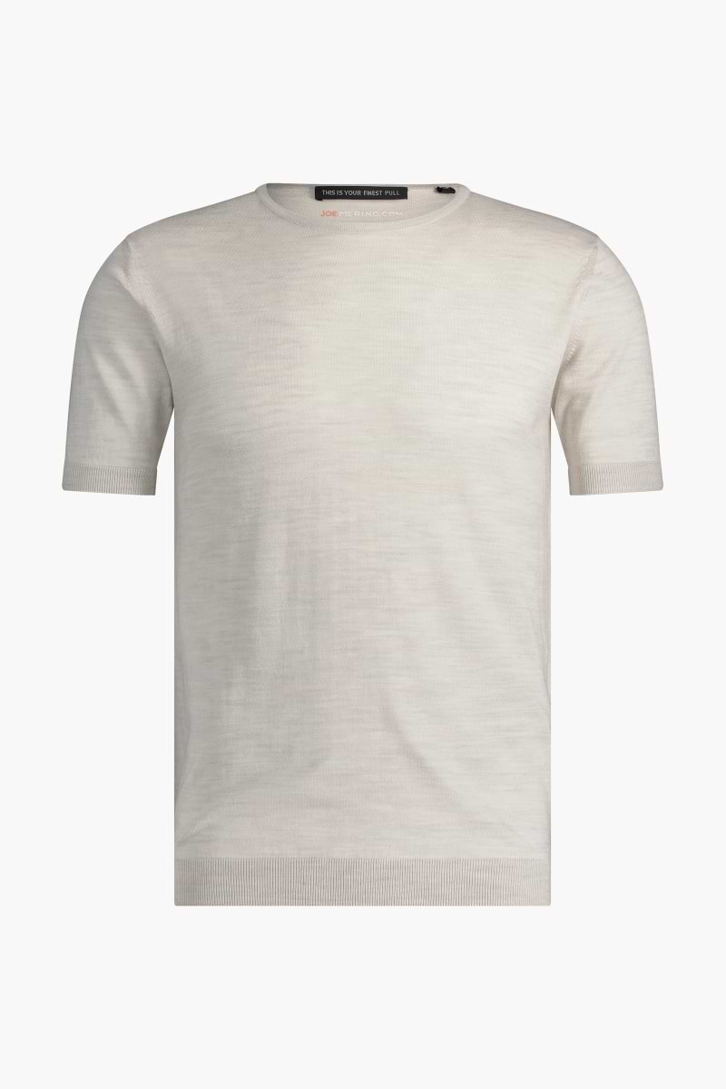 Riva Crew Short Sleeve Clean Cement