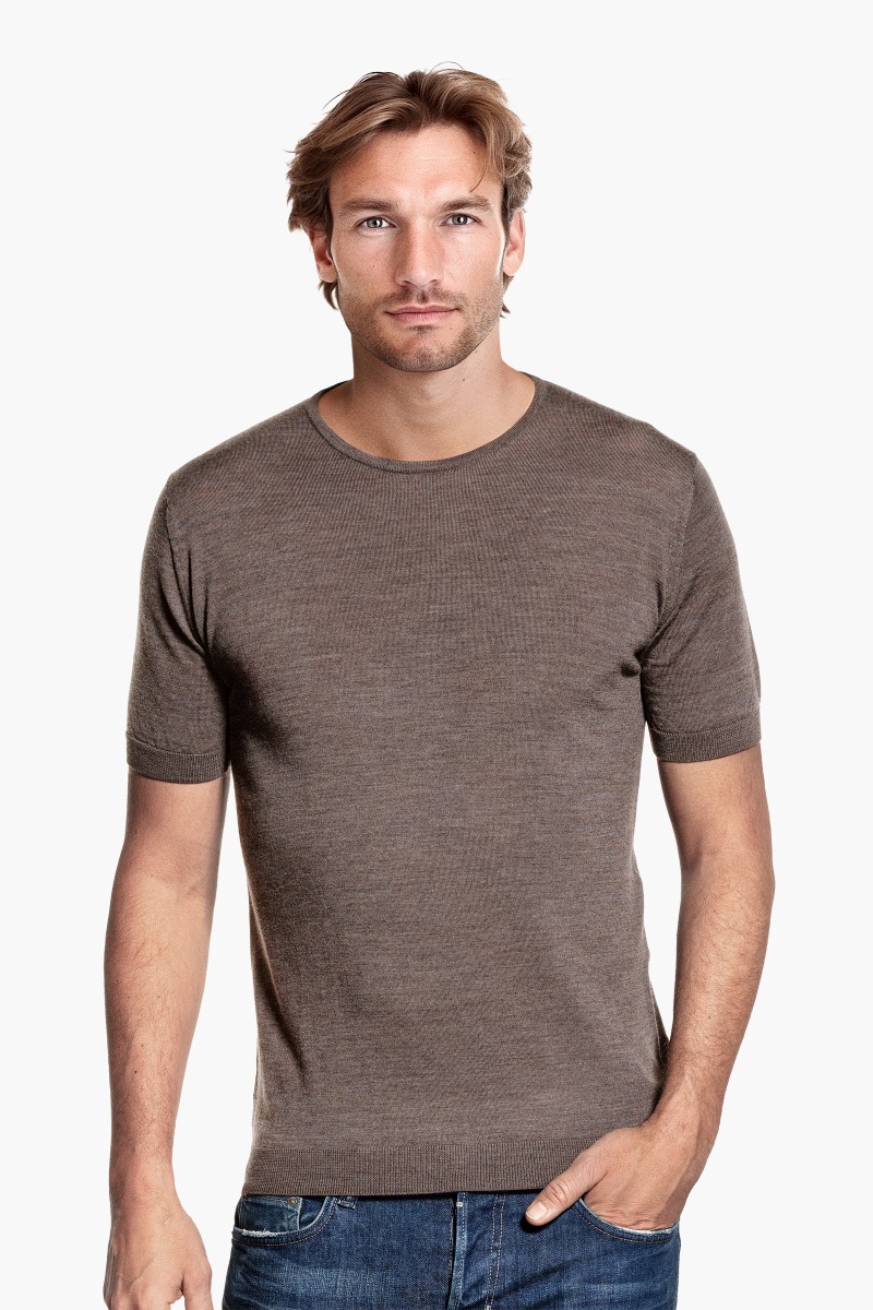 Joe Riva Crew Short Sleeve Muddy Clay