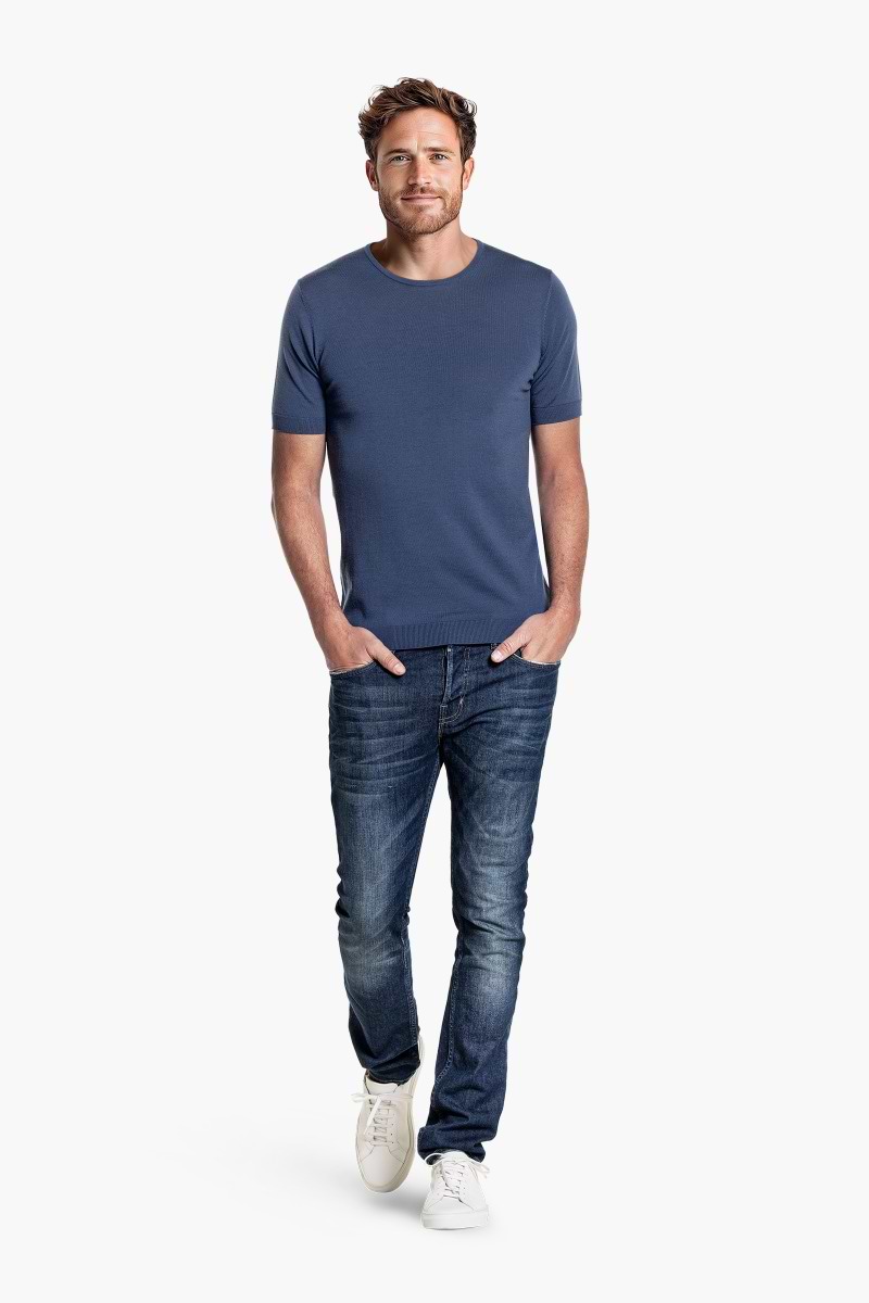 Riva Crew Short Sleeve Noordzee