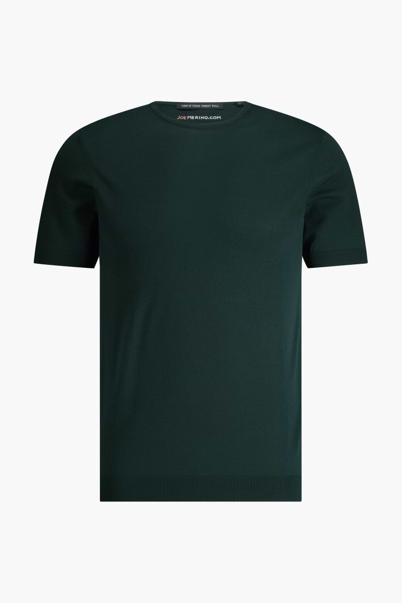 Riva Crew Short Sleeve Very Dark Green