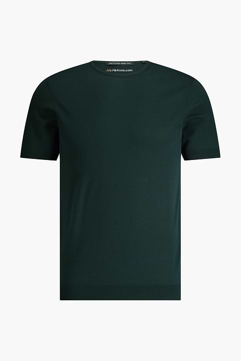 Riva Crew Short Sleeve Very Dark Green - Base Image