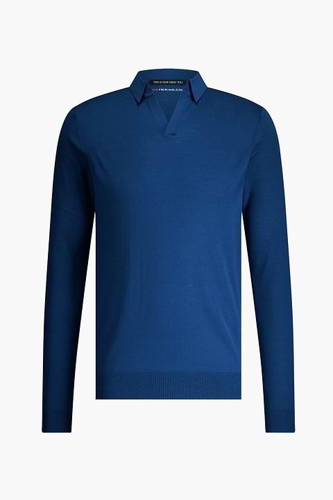 Joe Riva Long Sleeve Bright Navy - Base Image