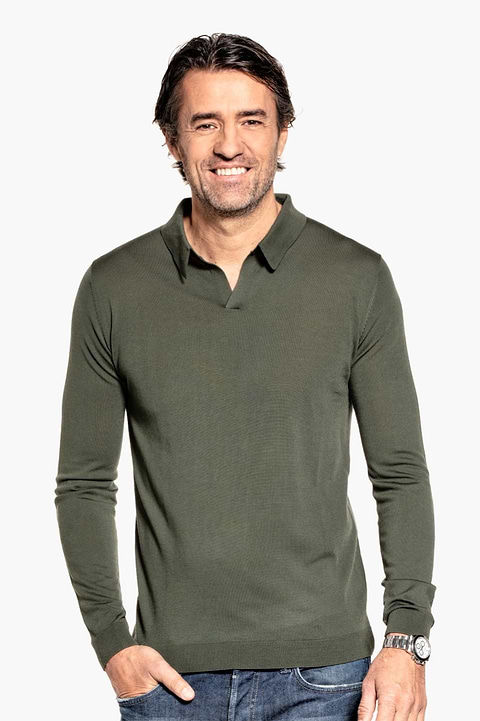 Joe Riva Long Sleeve Classy Moss - Base Image