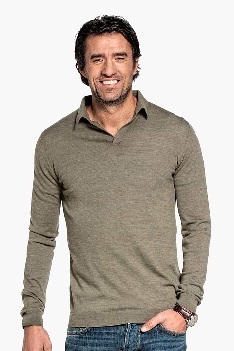Joe Riva Long Sleeve Clean Kaki - Base Image
