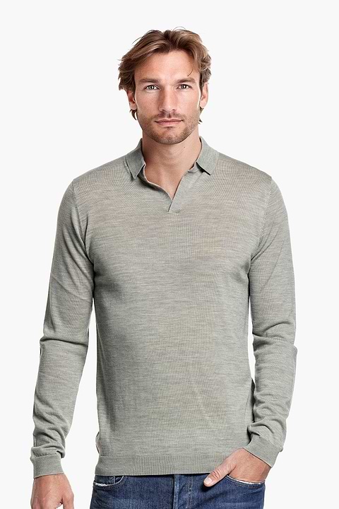Riva Long Sleeve Hazy Green - Base Image