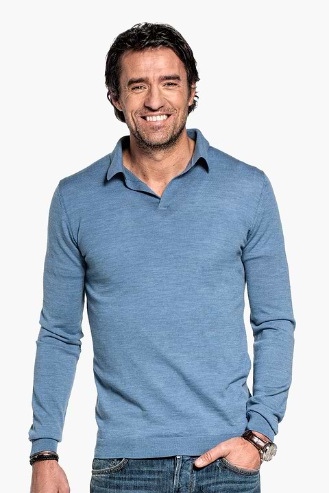Joe Riva Long Sleeve Ice Blue - Base Image