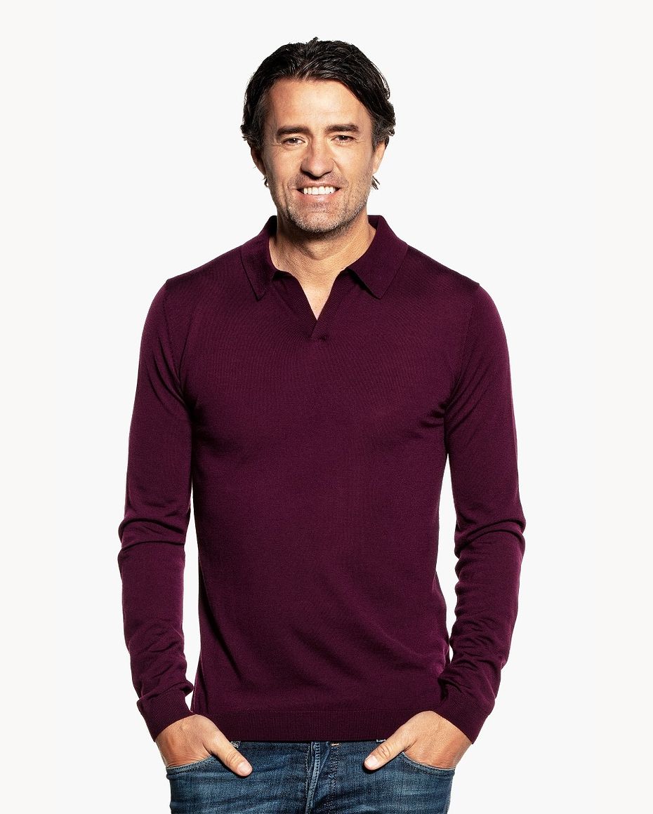Joe Riva Long Sleeve Red Cabbage