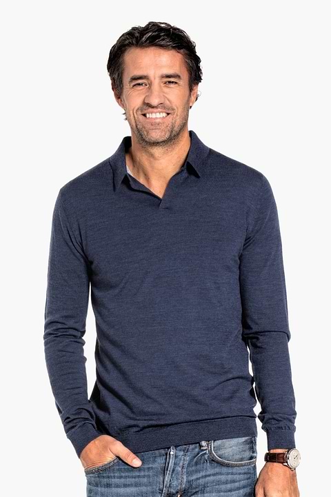 Joe Riva Long Sleeve Summernight Navy - Base Image