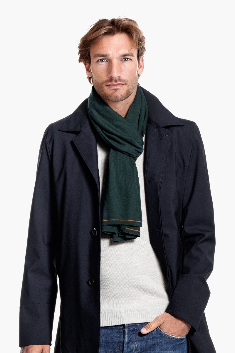 Joe Riva Scarf Very Dark Green