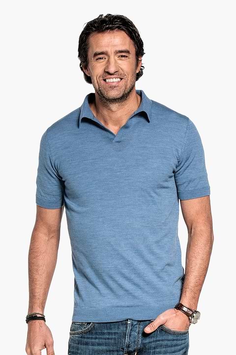 Joe Riva Short Sleeve Ice Blue - Base Image