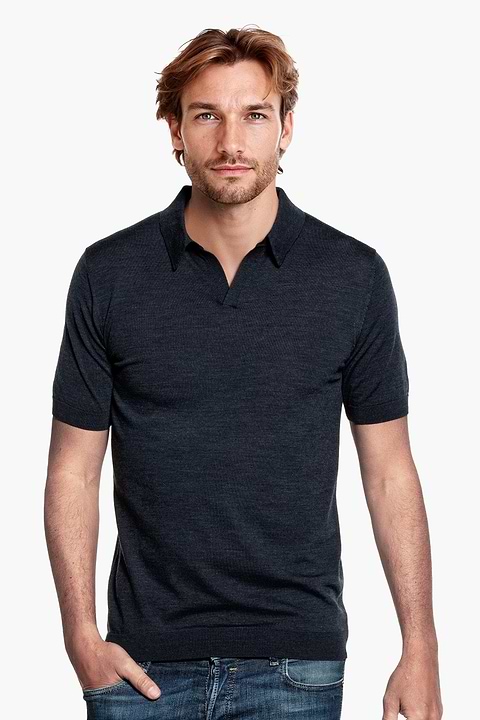 Joe Riva Short Sleeve True Navy - Base Image