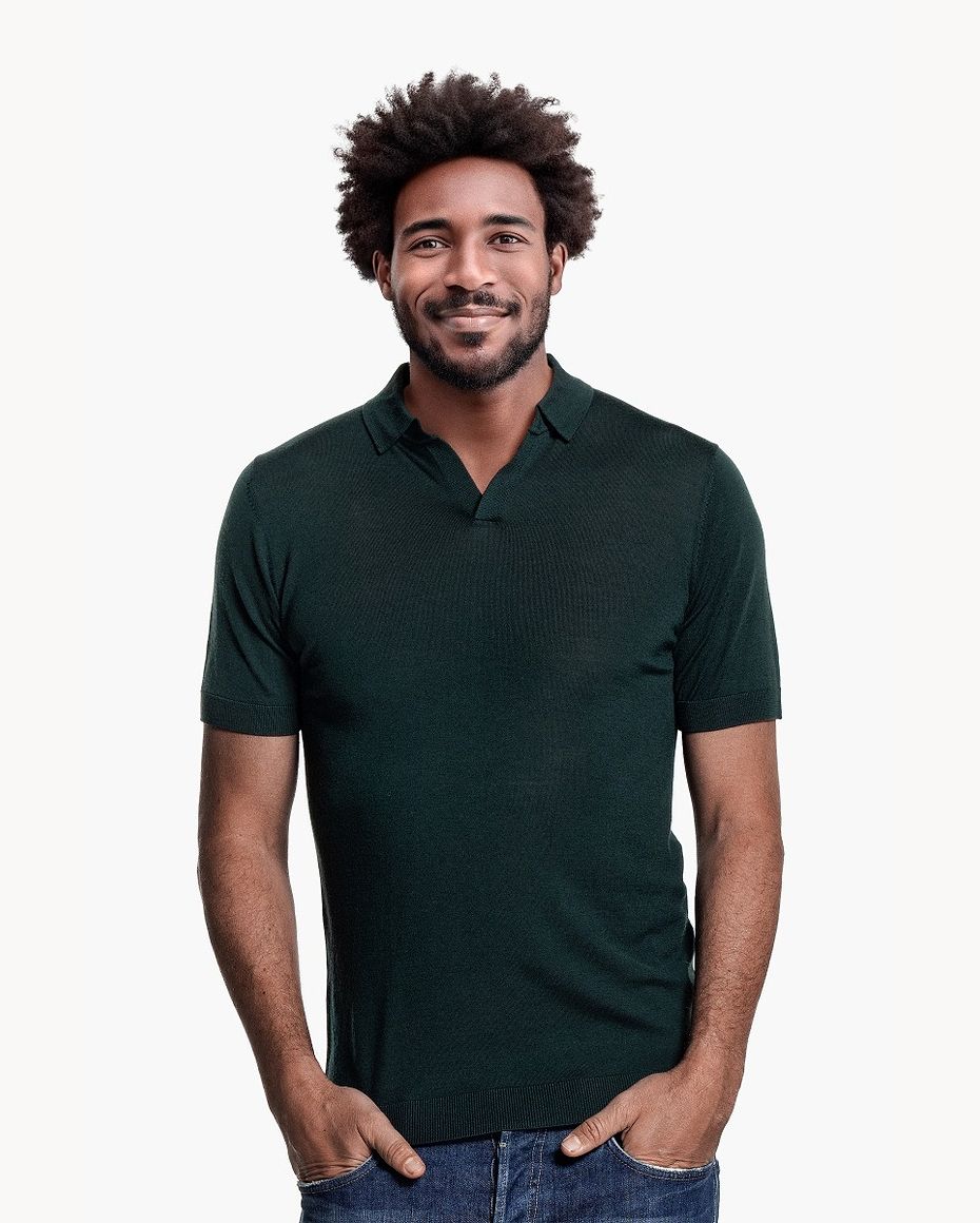 Riva Short Sleeve Very Dark Green