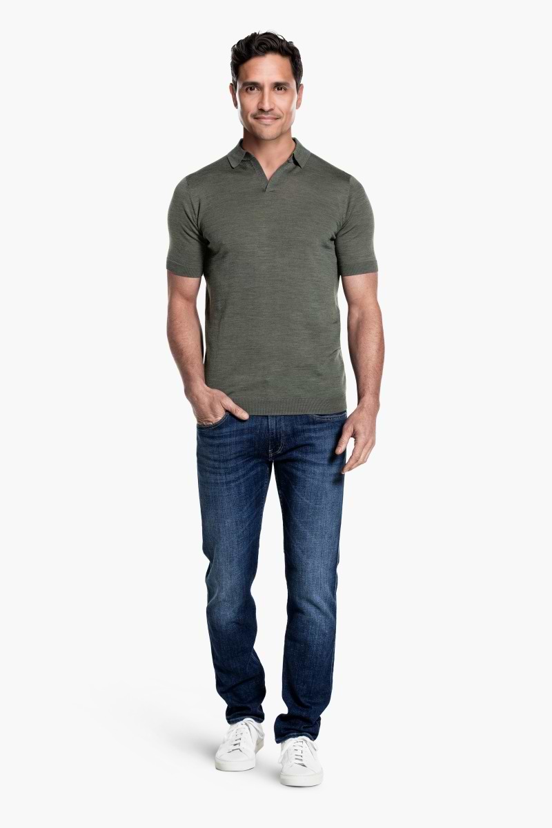Riva Short Sleeve Million Dollar Green
