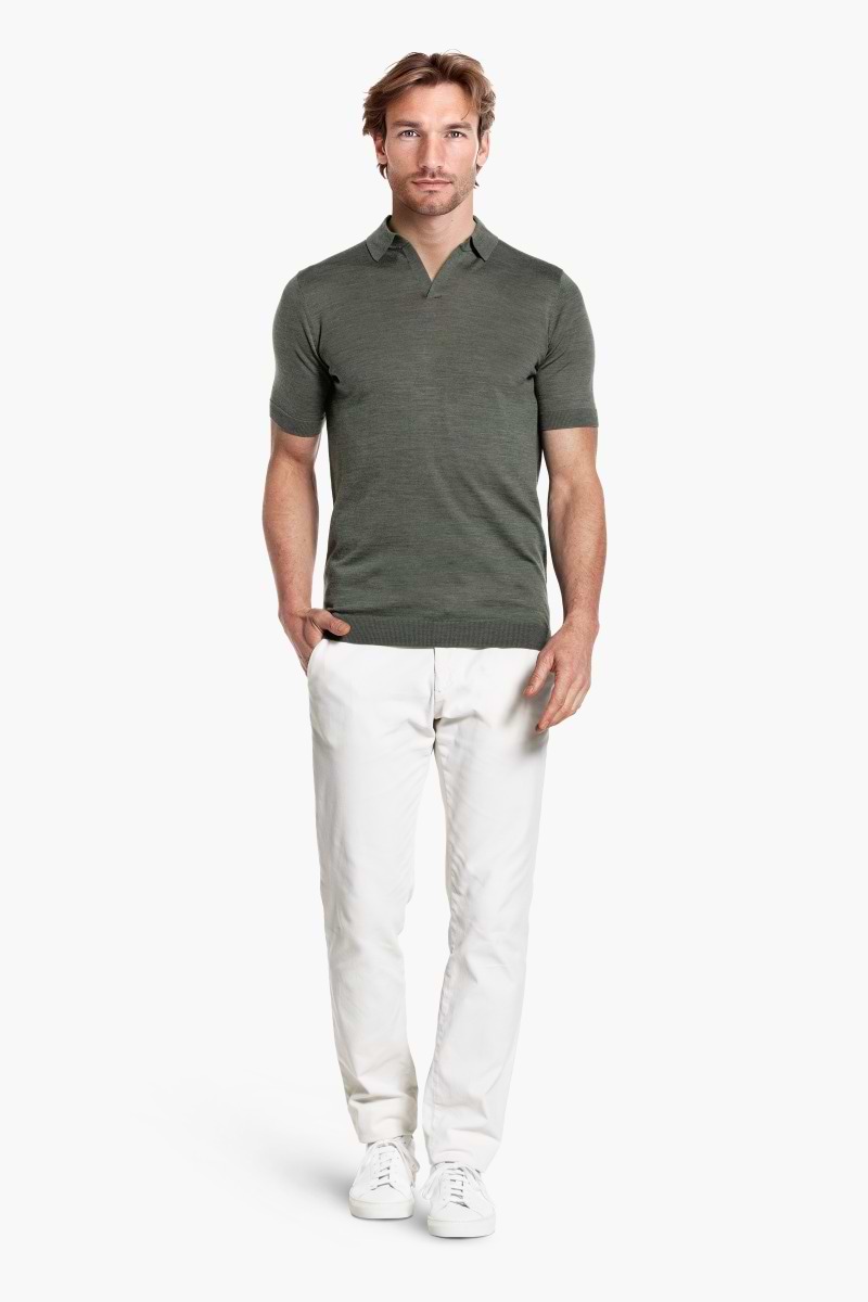 Riva Short Sleeve Million Dollar Green
