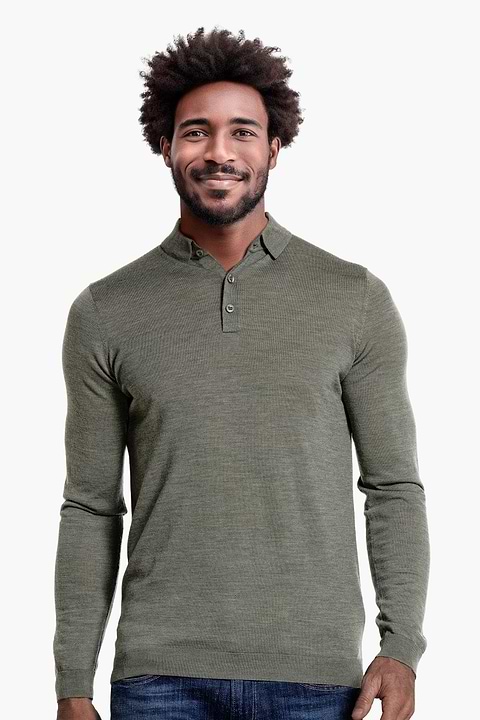 Riva Buttons Long Sleeve Million Dollar Green - Base Image