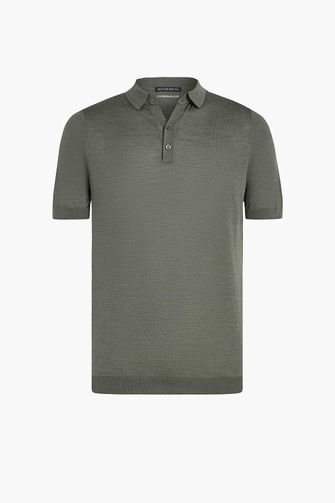 Riva Buttons Short Sleeve Million Dollar Green - Base Image
