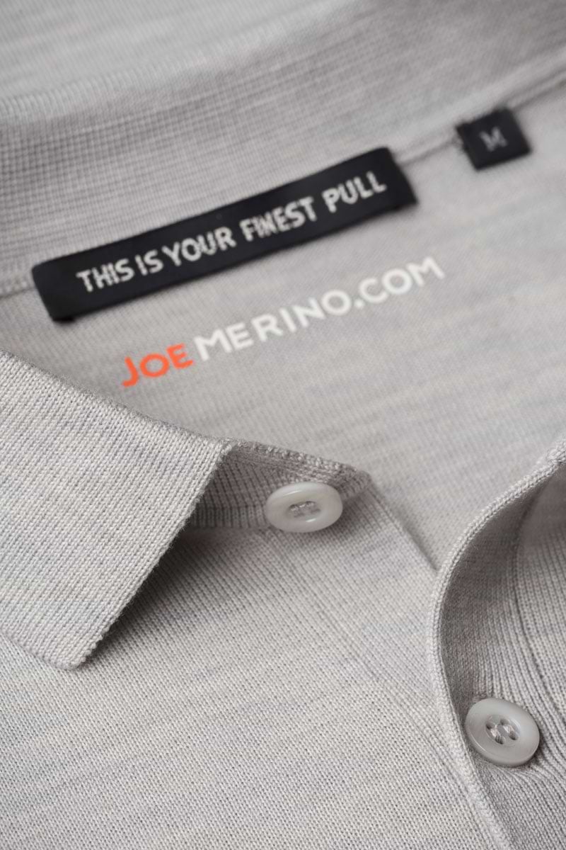 Riva Buttons Long Sleeve Limestone Grey