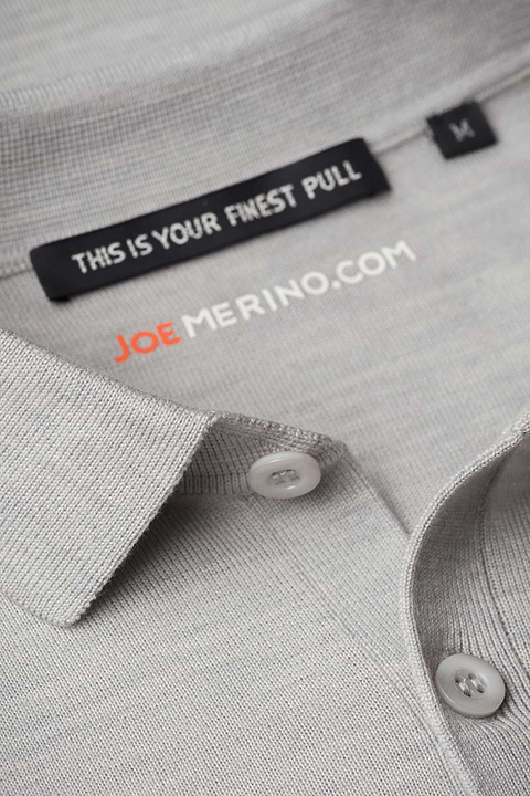 Riva Buttons Long Sleeve Limestone Grey - Base Image