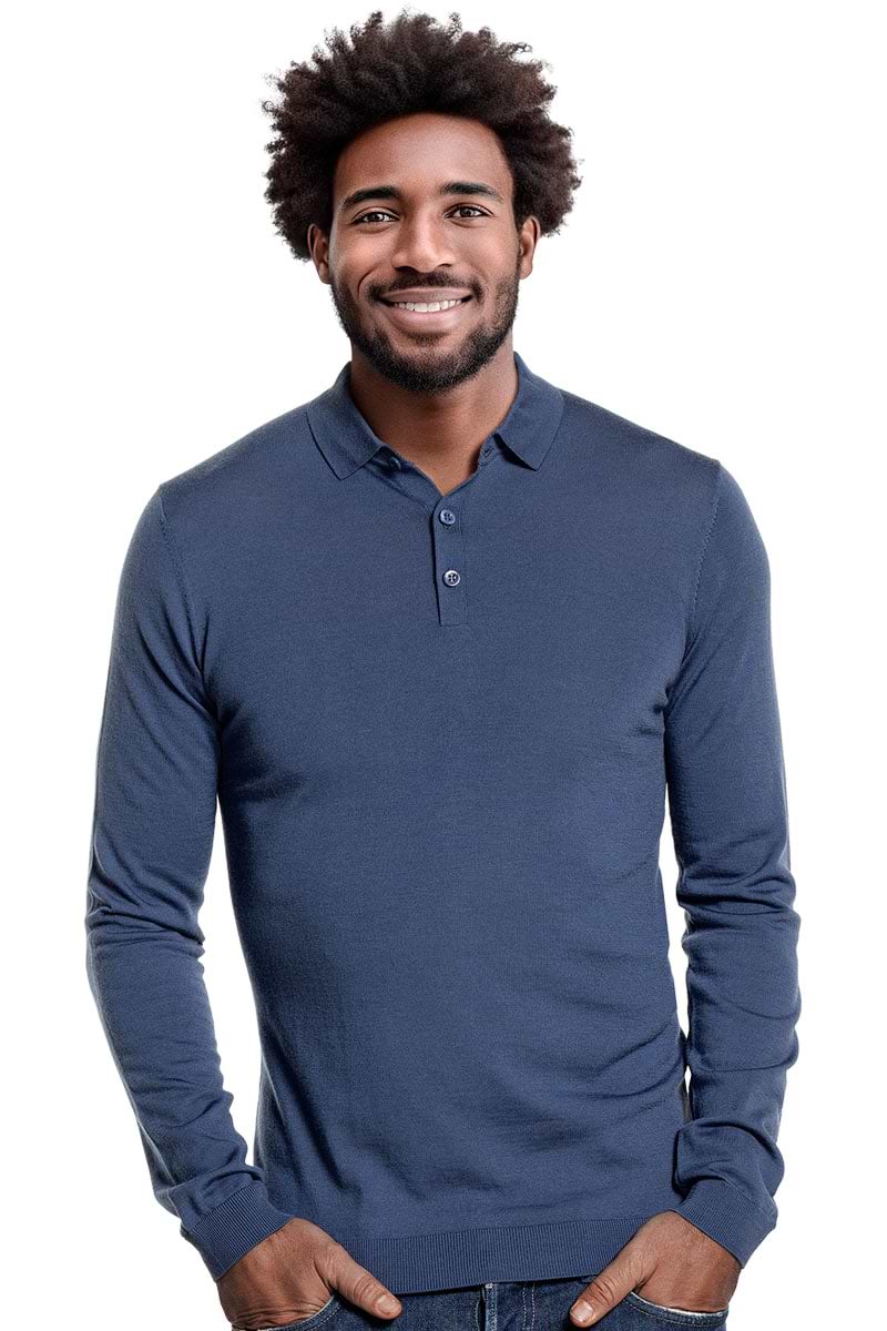 Riva Buttons Long Sleeve Noordzee