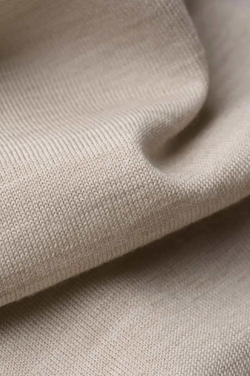Riva Cardigan Zip Limestone Beige