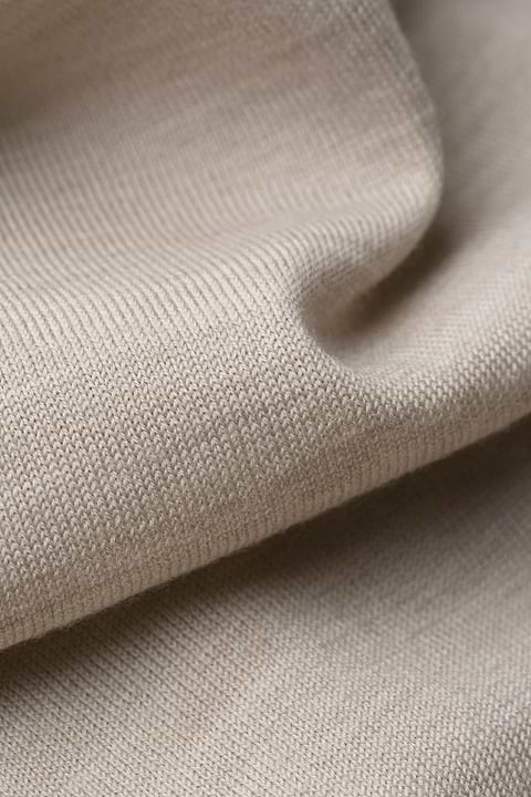 Riva Cardigan Zip Limestone Beige - Base Image