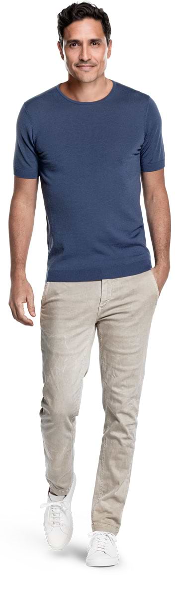 Riva Crew Short Sleeve Noordzee