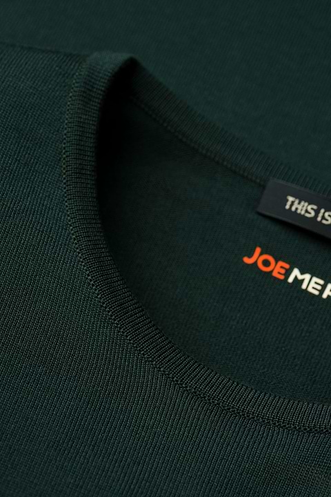 Riva Crew Short Sleeve Very Dark Green - Base Image