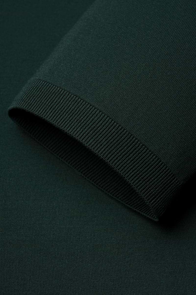 Riva Crew Short Sleeve Very Dark Green