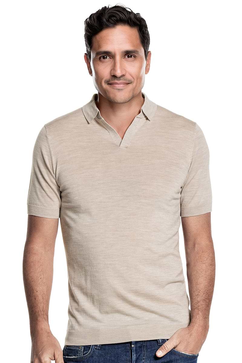 Riva Short Sleeve Limestone Beige